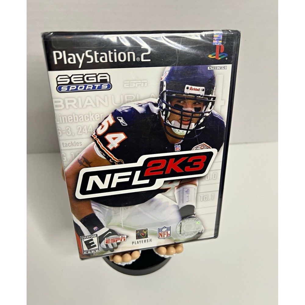 SEGA NFL 2K3 Sony PlayStation 2 PS2 Online Play NTSC-U/C 2002 E Rated